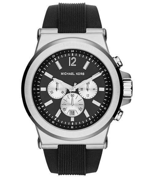 michael kors dylan band|michael kors silicone watch.